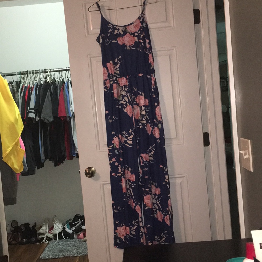 Floral jumpsuit